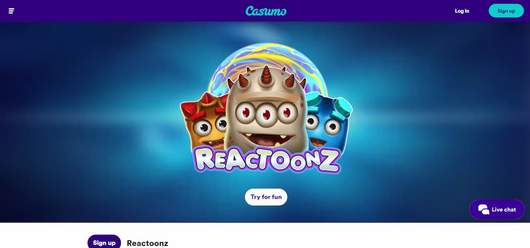 reactoonz mobile