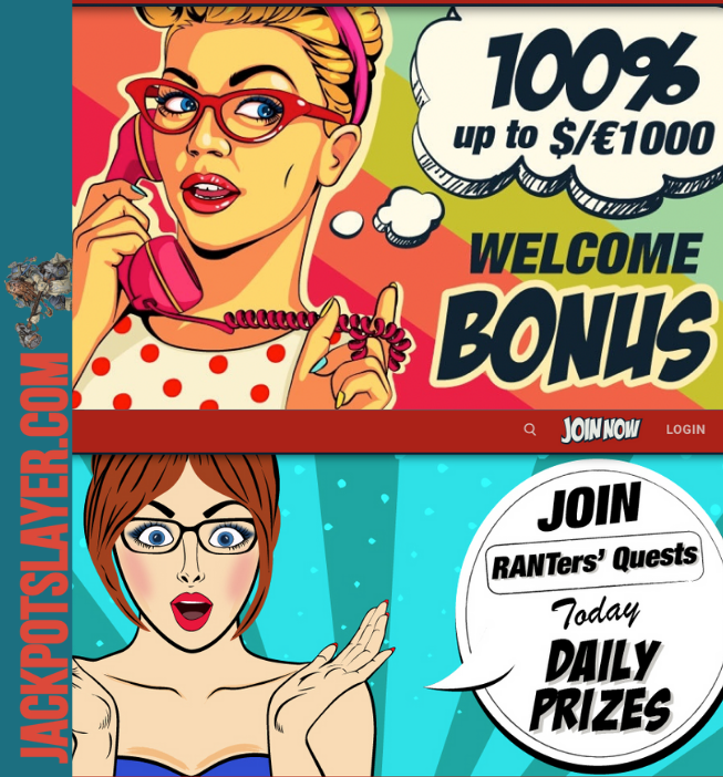 Rant Casino Bonus Offers