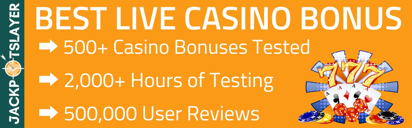 Best Live Casino Bonus