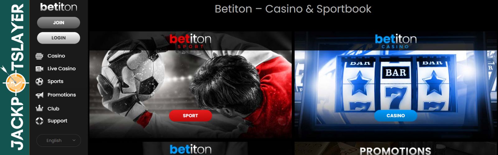 Betiton Casino and Sportsbook Online